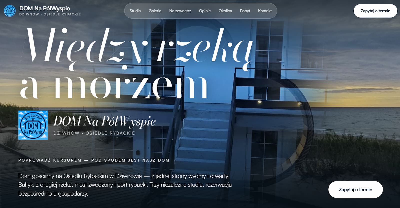 DOM Na PółWyspie — podgląd realizacji
